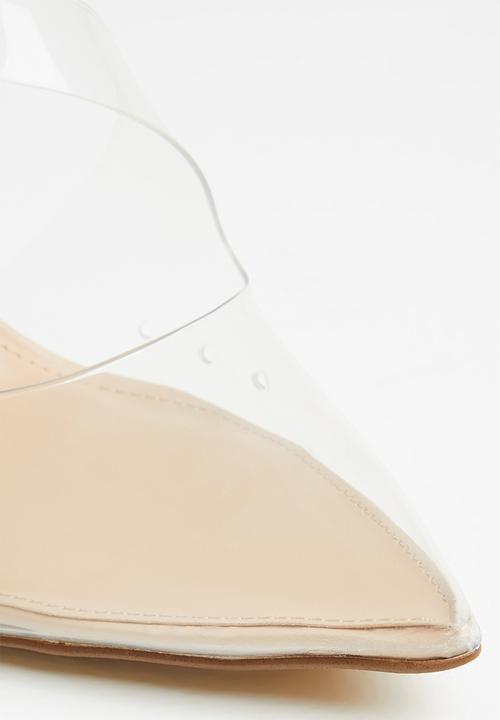 Steve Madden - Vienne barely there stiletto heel - clear