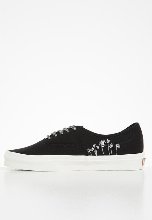 Vans - Authentic - eco theory embroidered flowers