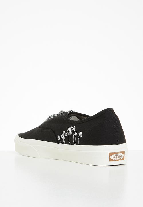 Vans - Authentic - eco theory embroidered flowers