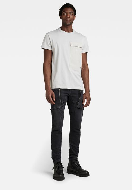 G-STAR - Pocket r T-shirt - cool grey