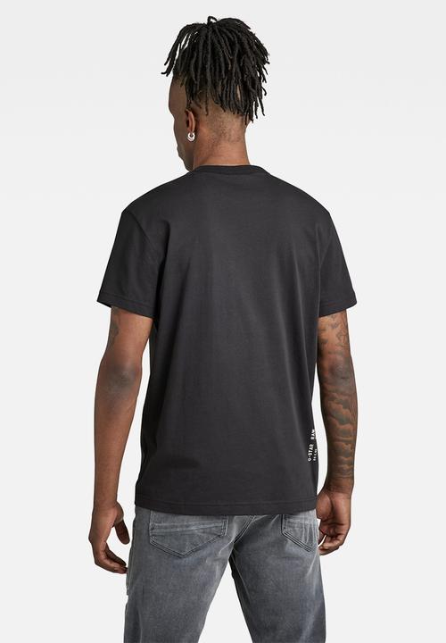 G-STAR - Pocket r T-shirt - dk black
