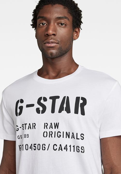 G-STAR - Originals raw 2 pack r T-shirt - dk black & white