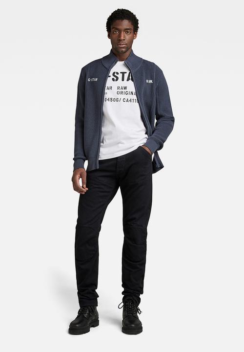 G-STAR - Originals raw 2 pack r T-shirt - dk black & white
