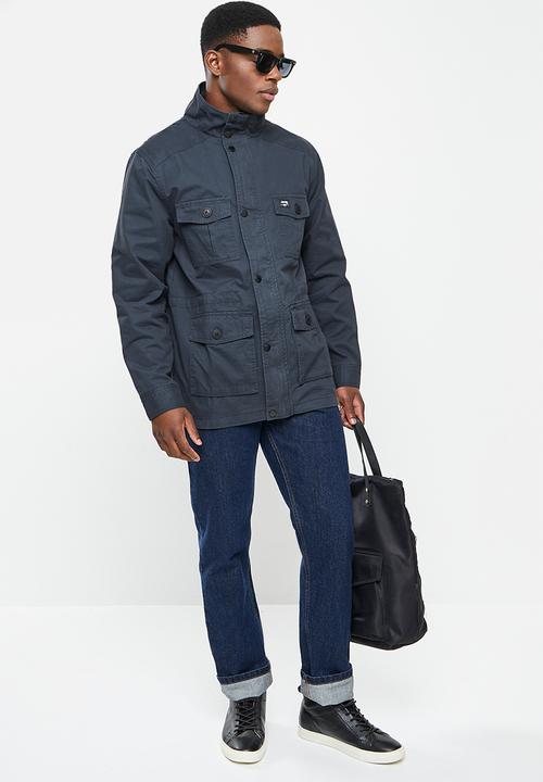JEEP - Canvas field jacket - navy