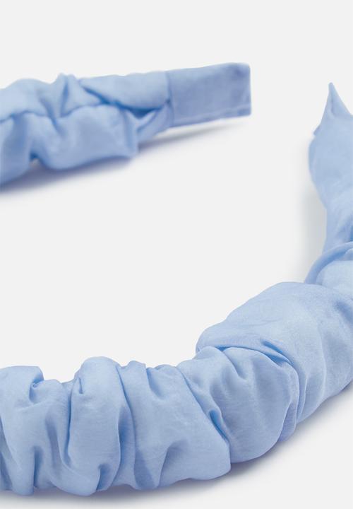 Rebel Republic - Ruffled alice band - blue