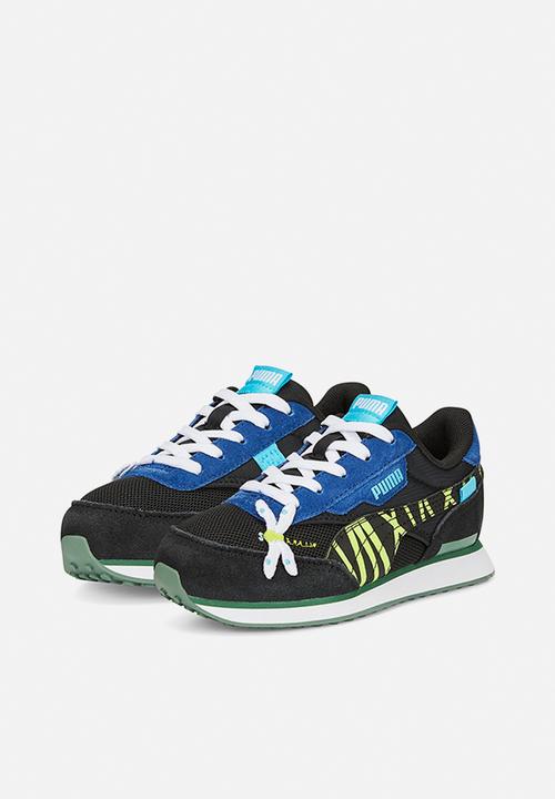 PUMA - Future rider small world ps - puma black-lime squeeze