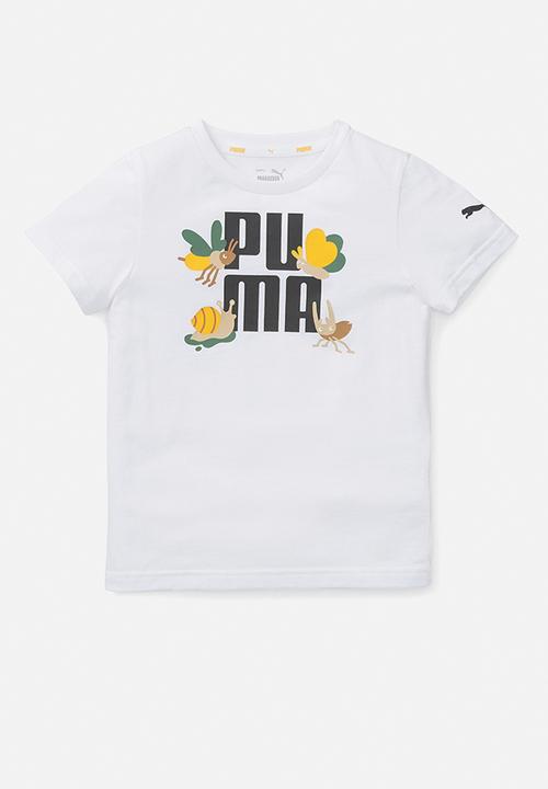 PUMA - Small world tee - puma white