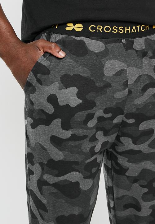 Crosshatch - Combo craft black camo trs set box - black camo