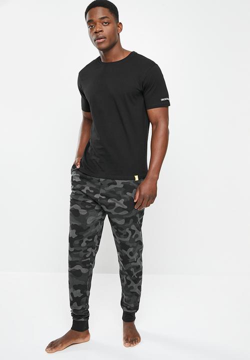 Crosshatch - Combo craft black camo trs set box - black camo