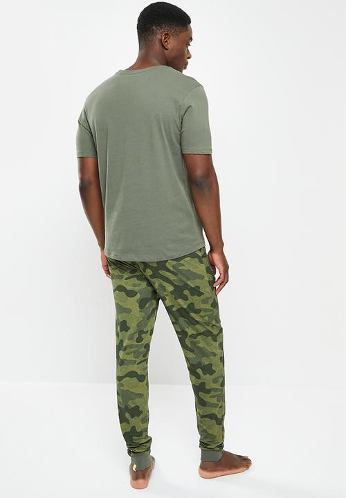 Crosshatch - Combo craft green camo trs set box - green camo