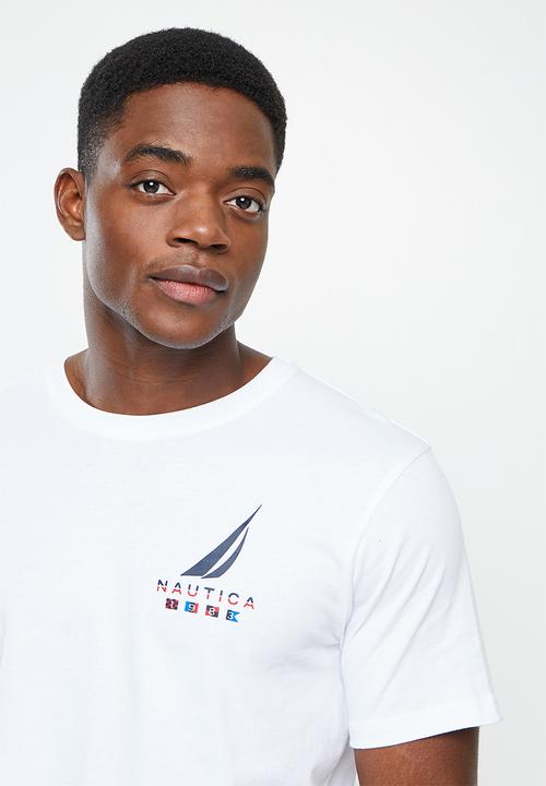 Nautica - Drakkar short sleeve T-shirt - white
