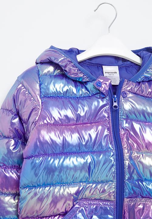 Pop Candy - Hooded puffer - multi