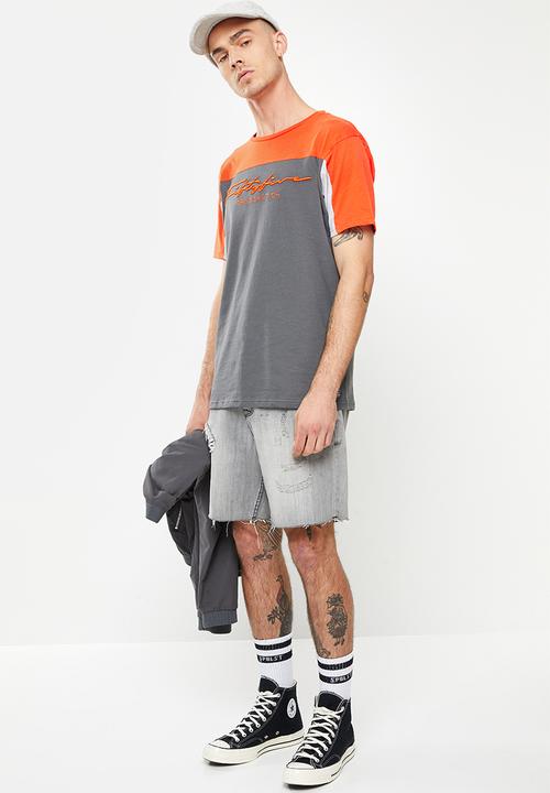 Crosshatch - Kneebury ch crew neck - dark grey