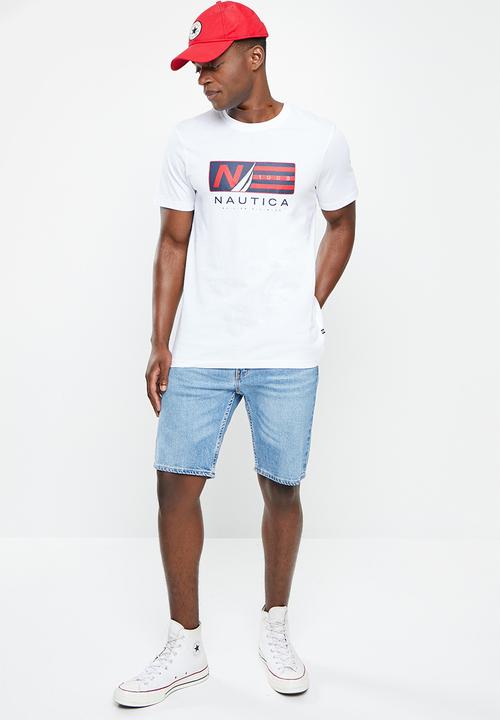 Nautica - Kaleb l short sleeve T-shirt - white