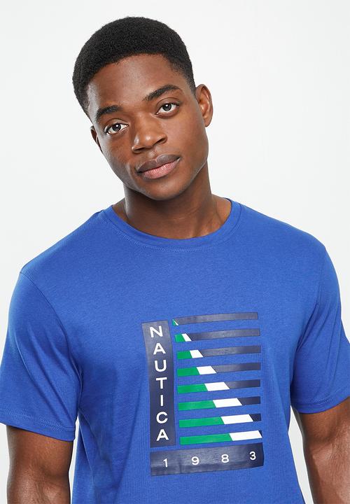 Nautica - Stratus short sleeve T-shirt - cobalt