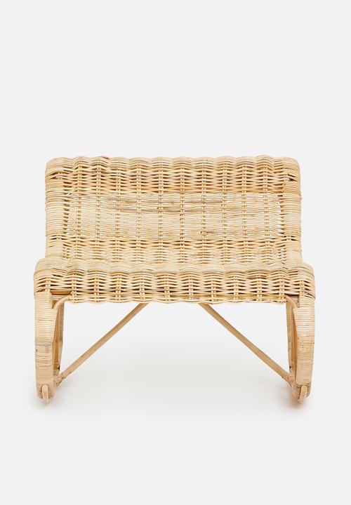 Sixth Floor - Samson outdoor rocking chair - natural