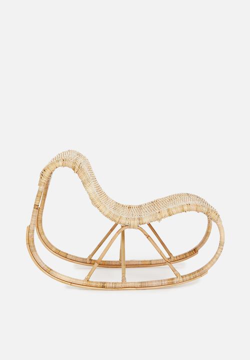 Sixth Floor - Samson outdoor rocking chair - natural