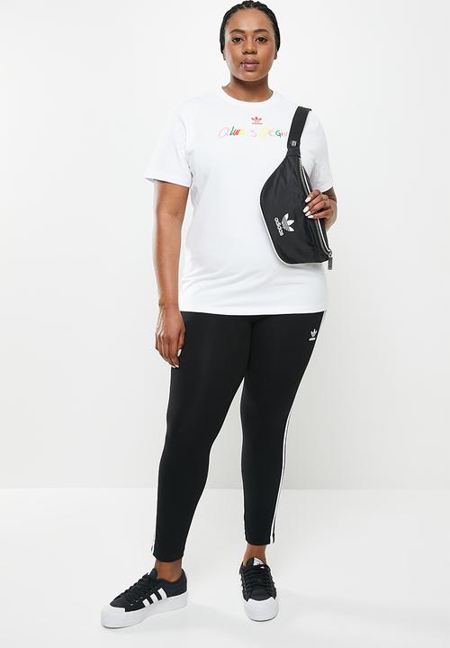 adidas Originals - Plus graphic tee - white