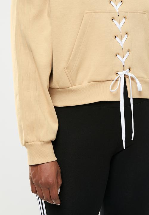 adidas Originals - Plus hooded sweat - magic beige
