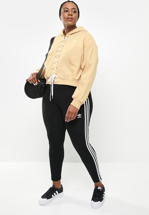 adidas Originals - Plus hooded sweat - magic beige