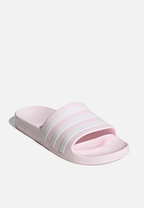 adidas Originals - Adilette aqua - almost pink/ftwr white