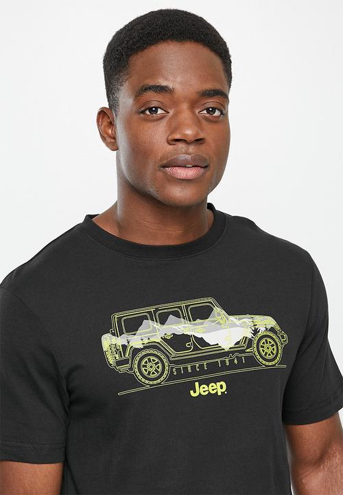 JEEP - Jeep fashion graphics tee - black