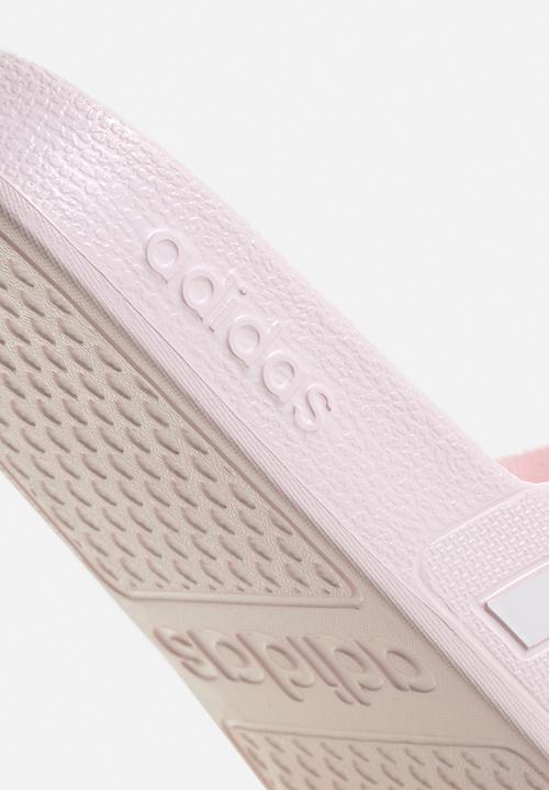 adidas Originals - Adilette aqua - almost pink/ftwr white