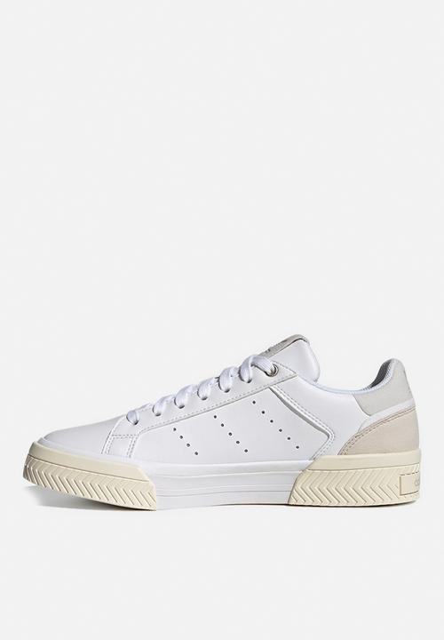 adidas Originals - Court tourino - ftwr white/ftwr white/grey one