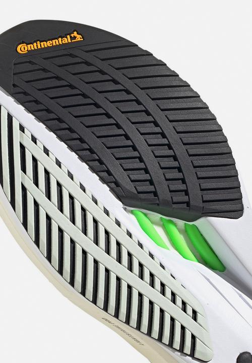 adidas Performance - Adizero boston 11 m - crystal white/night met./linen green