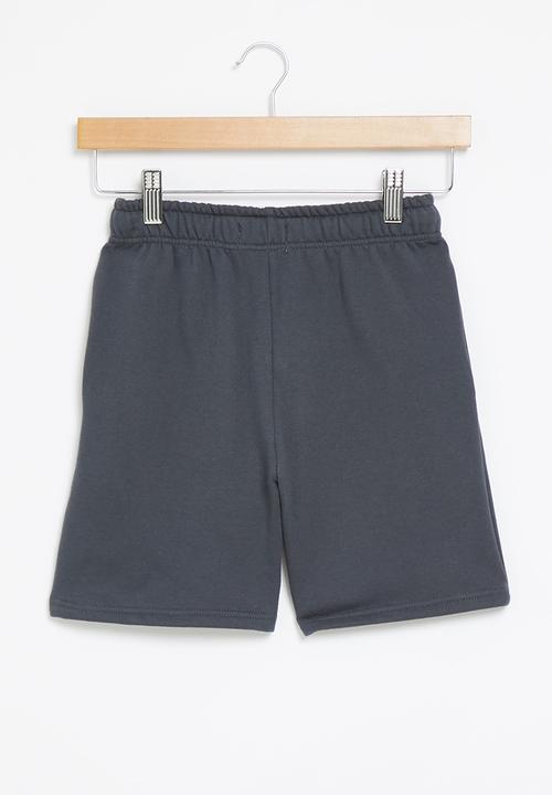 Superbalist - NASA sweat shorts - charcoal
