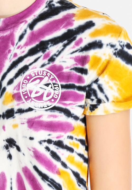 Stussy - Roots Tiedye Crop Tee