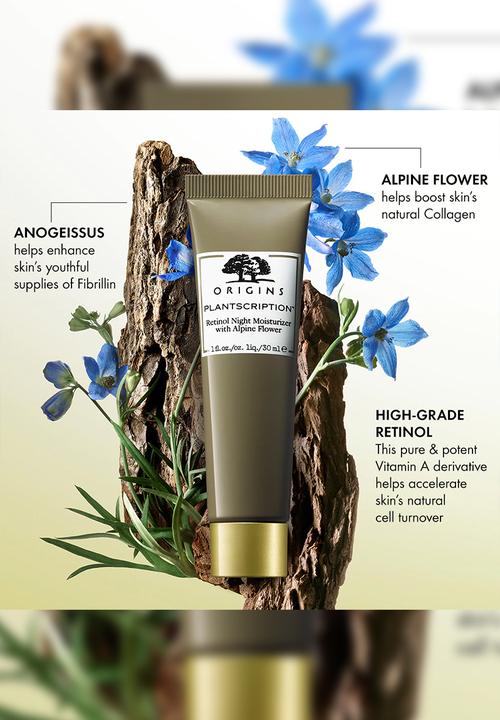 Origins - Plantscription™ Retinol Night Moisturizer with Alpine Flower