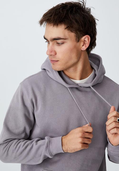 Cotton On - Essential fleece pullover - washed brick
