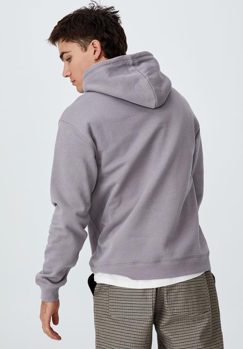 Cotton On - Essential fleece pullover - washed brick