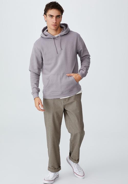 Cotton On - Essential fleece pullover - washed brick
