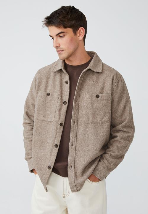 Cotton On - Heavy overshirt - taupe