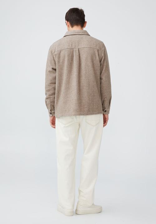 Cotton On - Heavy overshirt - taupe