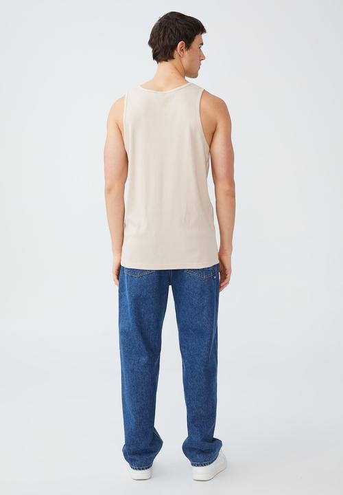 Cotton On - Loose fit rib tank - cloud pink