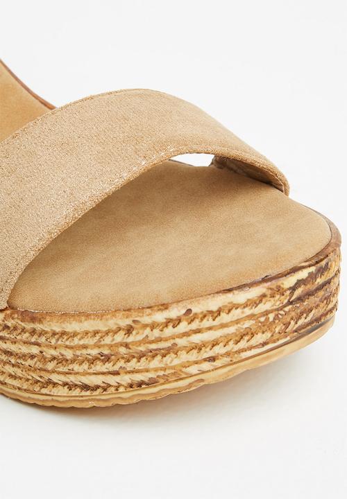 Butterfly Feet - Celine 1 espadrille block heel - beige