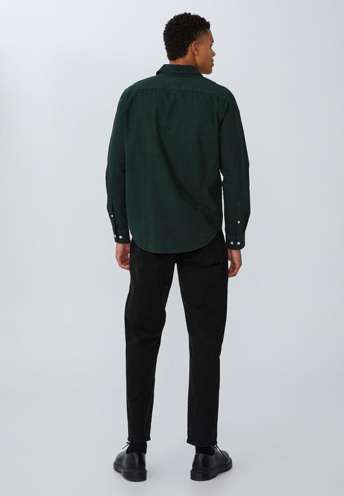 Cotton On - Mayfair long sleeve shirt - vintage pine needle green