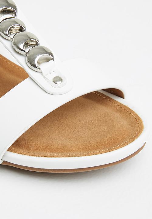Butterfly Feet - Shani 2 wedge heel - white