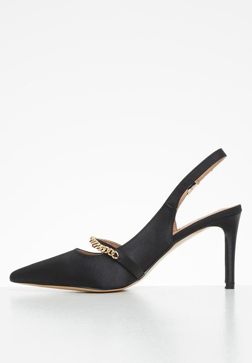 Butterfly Feet - Jody 1 barely there stiletto heel - black