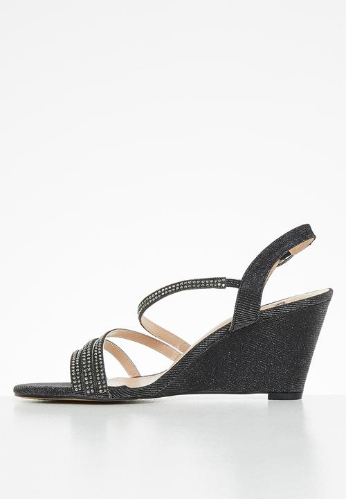 Butterfly Feet - Marly 3 wedge heel - black