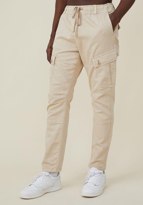 Cotton On - Military cargo pant - cashew