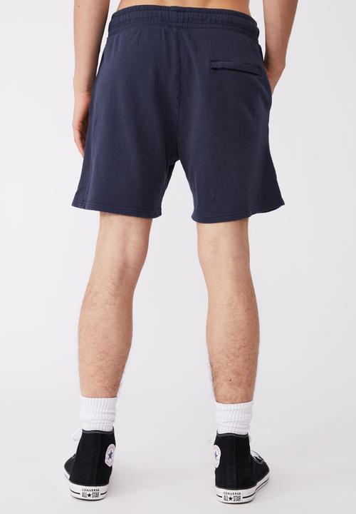 Cotton On - Pigment fleece short - pigment true navy
