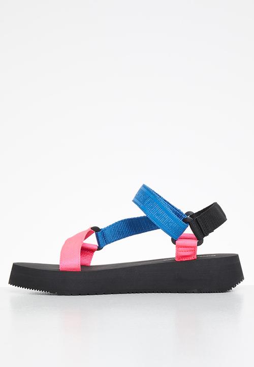 Calvin Klein - Prefresato sandal 1 - knockout pink & blue