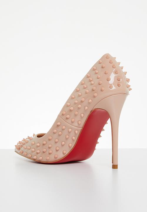 Miss Black - Killer3 barely there court heel - neutral