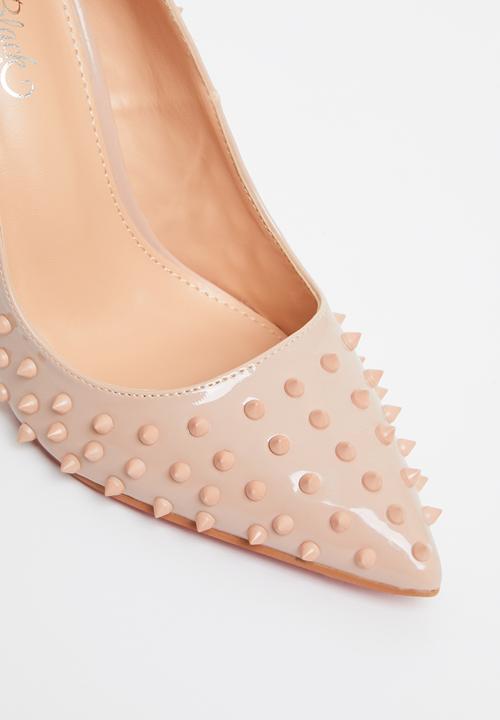 Miss Black - Killer3 barely there court heel - neutral