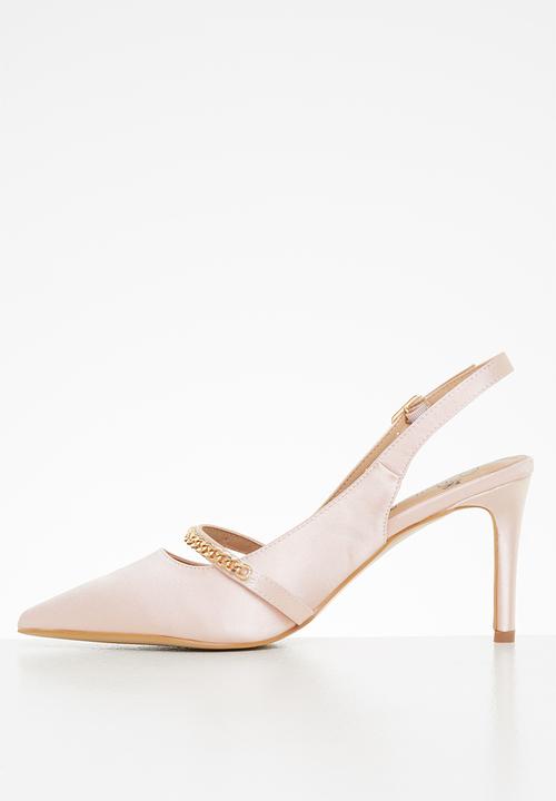 Butterfly Feet - Jody 1 barely there stiletto heel - pink