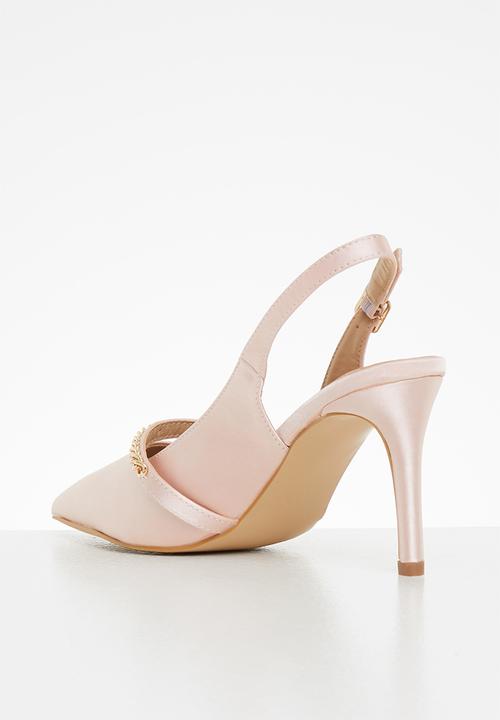 Butterfly Feet - Jody 1 barely there stiletto heel - pink